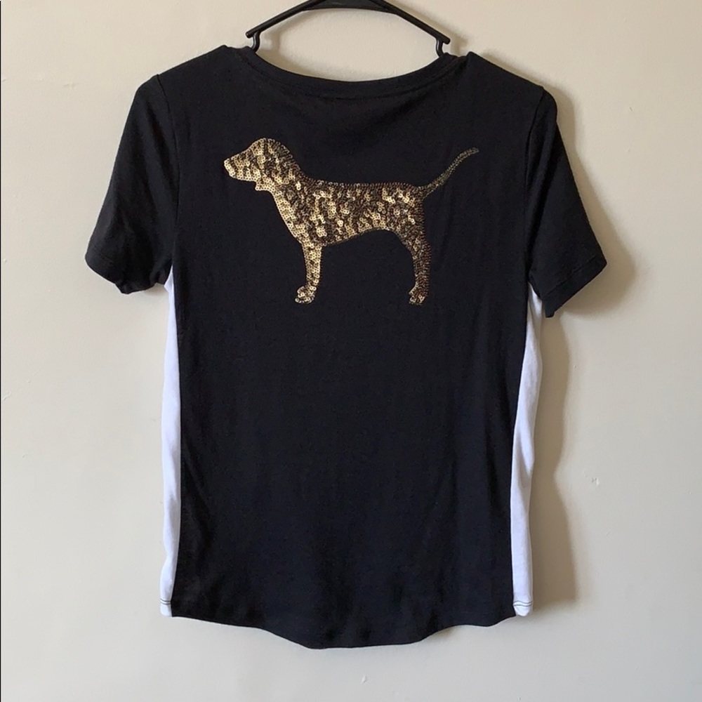 EUC VS PINK Bling Perfect V Neck